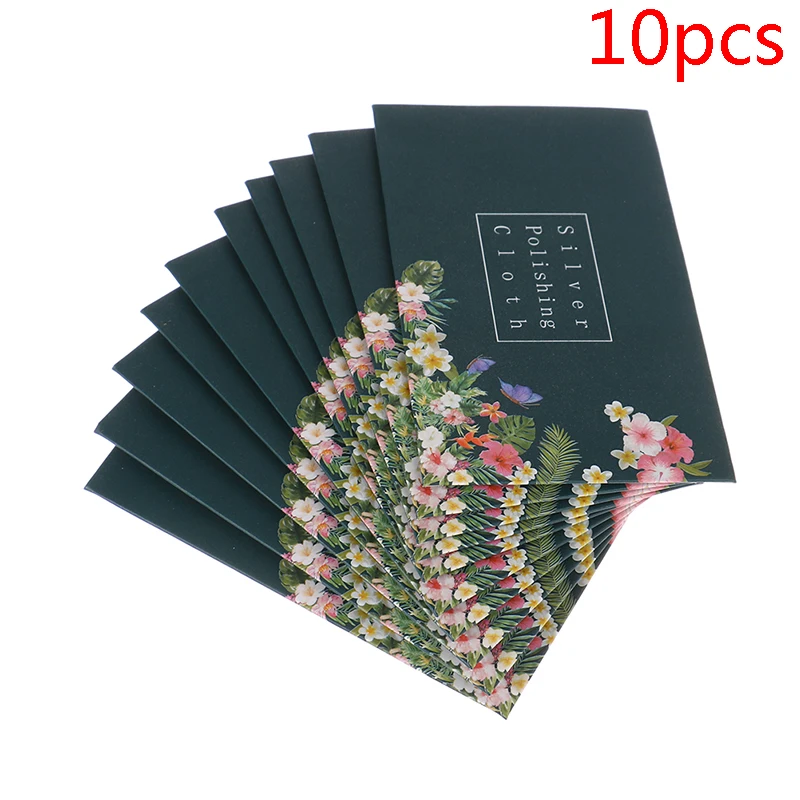 10 шт. салфетка для чистки ювелирных изделий |