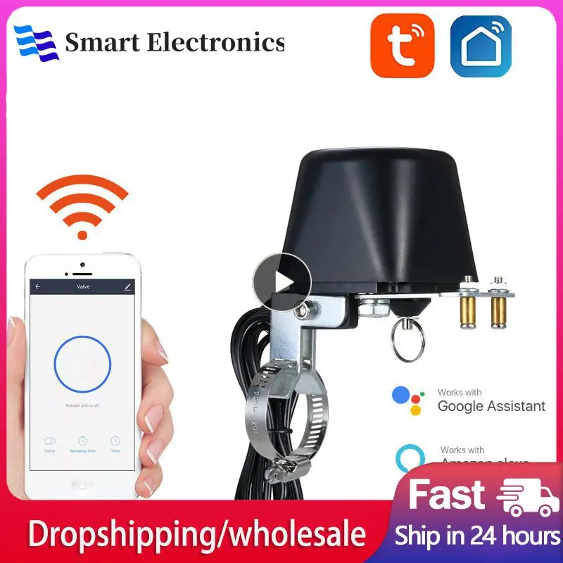 

Wifi Tuya Zigbee Gas Valve Smart Automation Skits Shut Off Controller Zigbee Water Valve Support Alexa Google Smart House