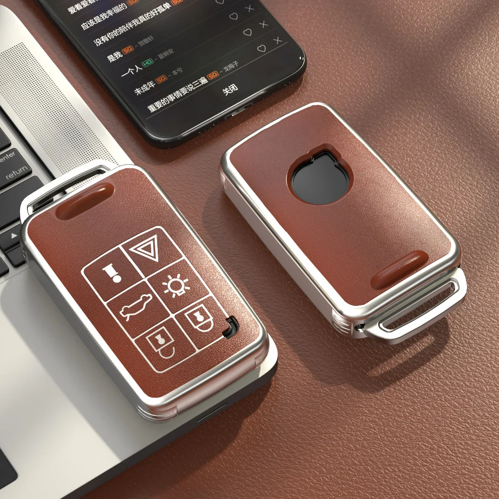 

Soft Tpu Car Key Case Key Fob Cover Shell for Volvo S90 XC40 XC60 XC90 V60 S60 S60L XC70 V40 Car Accessories Key Holder Keychain