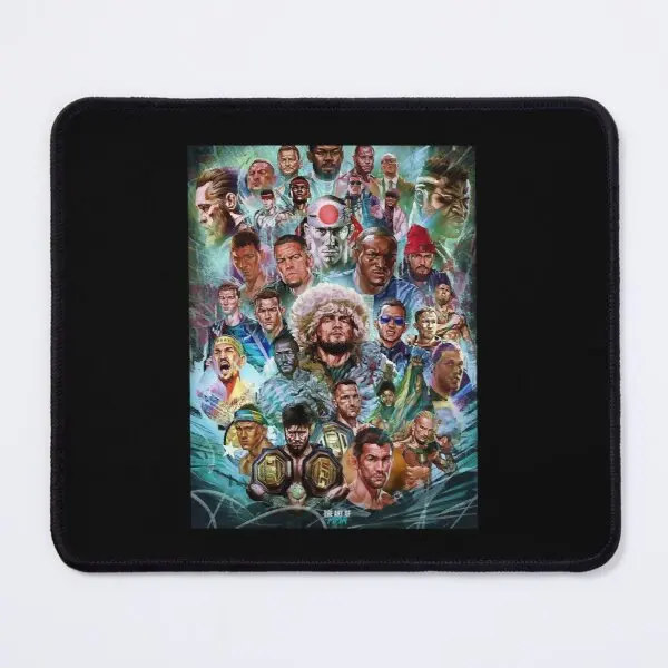 Микс боевых искусств крутой постер коврик для мышек с Аниме настольный компьютер