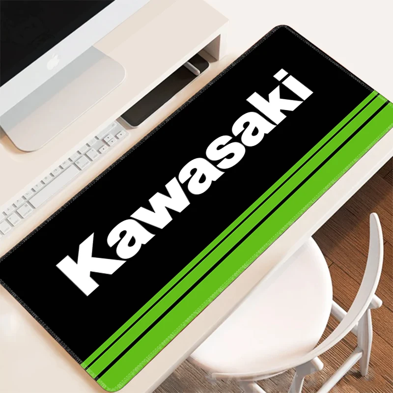 Kawasakis Mouse Mats Extended Pad Mousepad Anime Pc Cabinet Games Gaming Accessories Desk Mat Gamer Keyboard Computer Desks Xxl