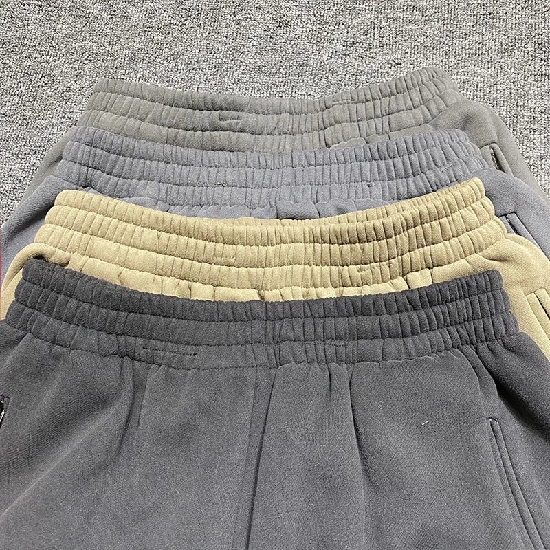 Однотонные спортивные брюки 6 сезонов для мужчин и женщин лучшее качество Kanye West