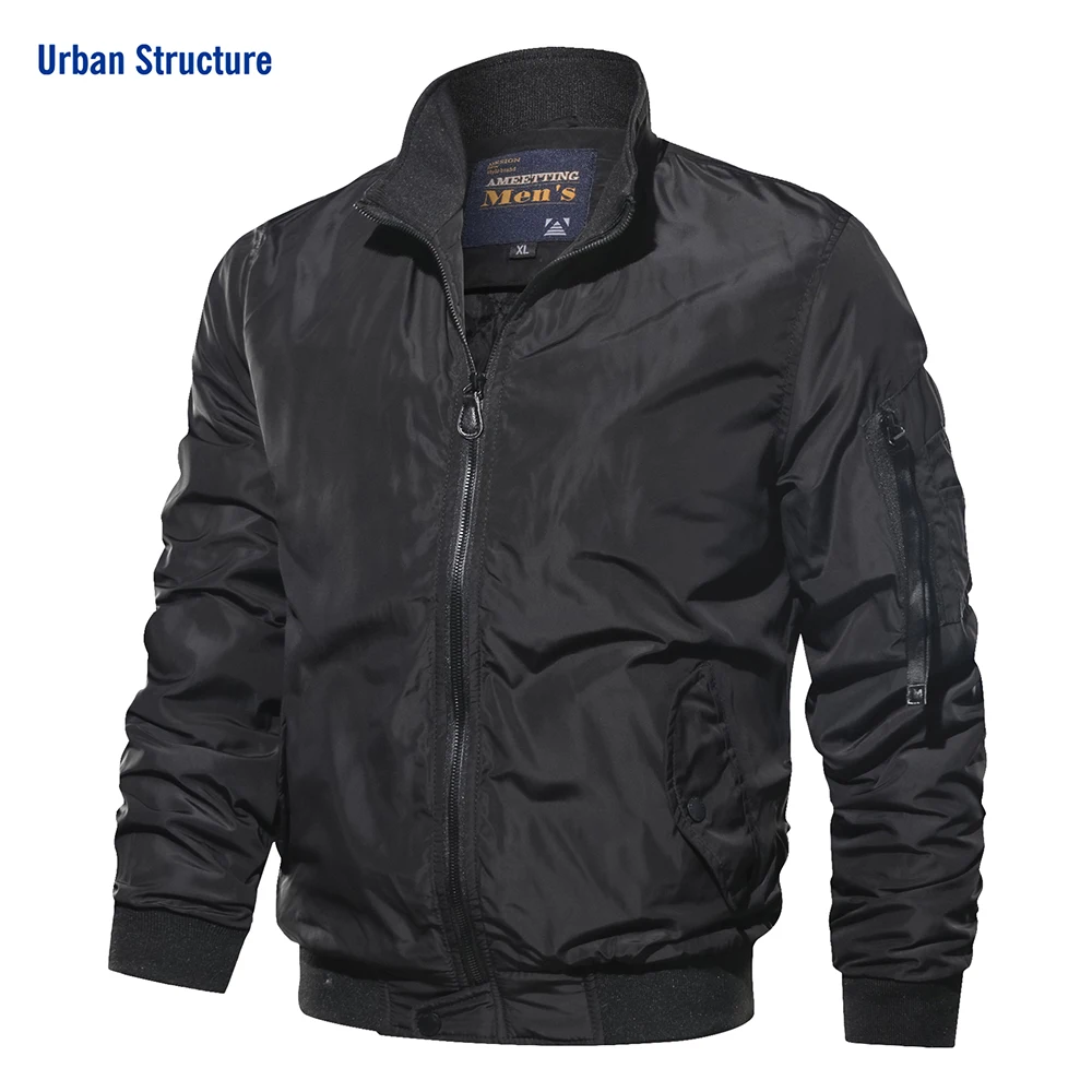 Men Hot Fashion Windproof Cotton Jacket Coat 2022 Autumn Winter High Quality Bomber Jacket Casual Outdoor Hiking Jacket For Male