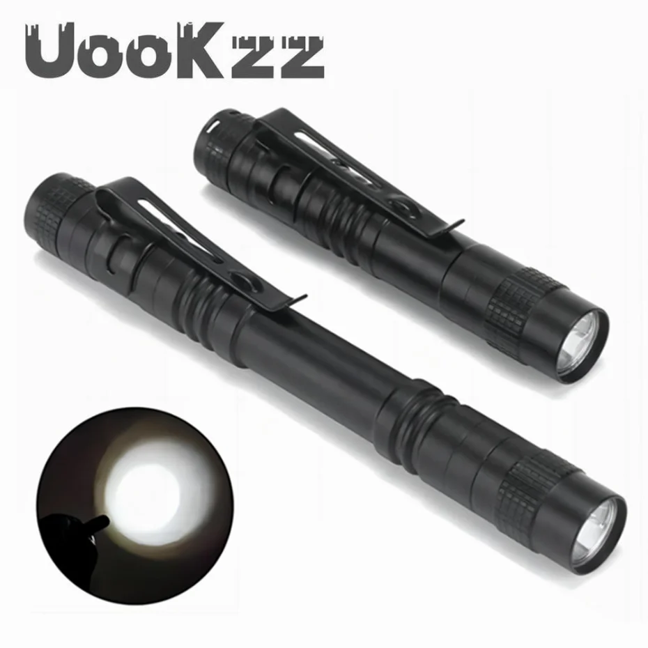 

UooKzz Pen Light Mini Portable LED Flashlight 1000 lumens 1 Switch Mode LED Flashlight For Daily lighting Dentists Camping Etc.