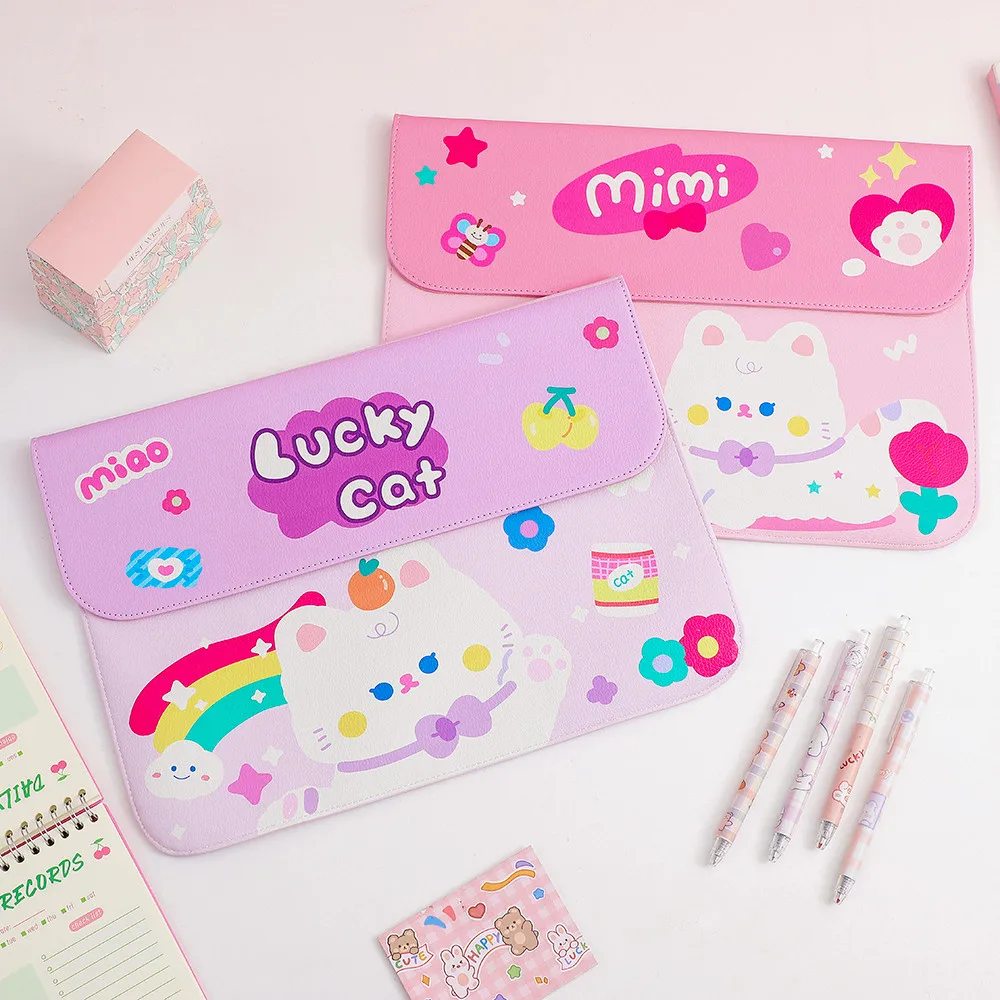 

Kawaii Laptop Tablet Case 12.9 13 13.3 Inch Computer Storage Sleeves for Macbook Air Ipad Pro Keyboard Protective Cover Pouch