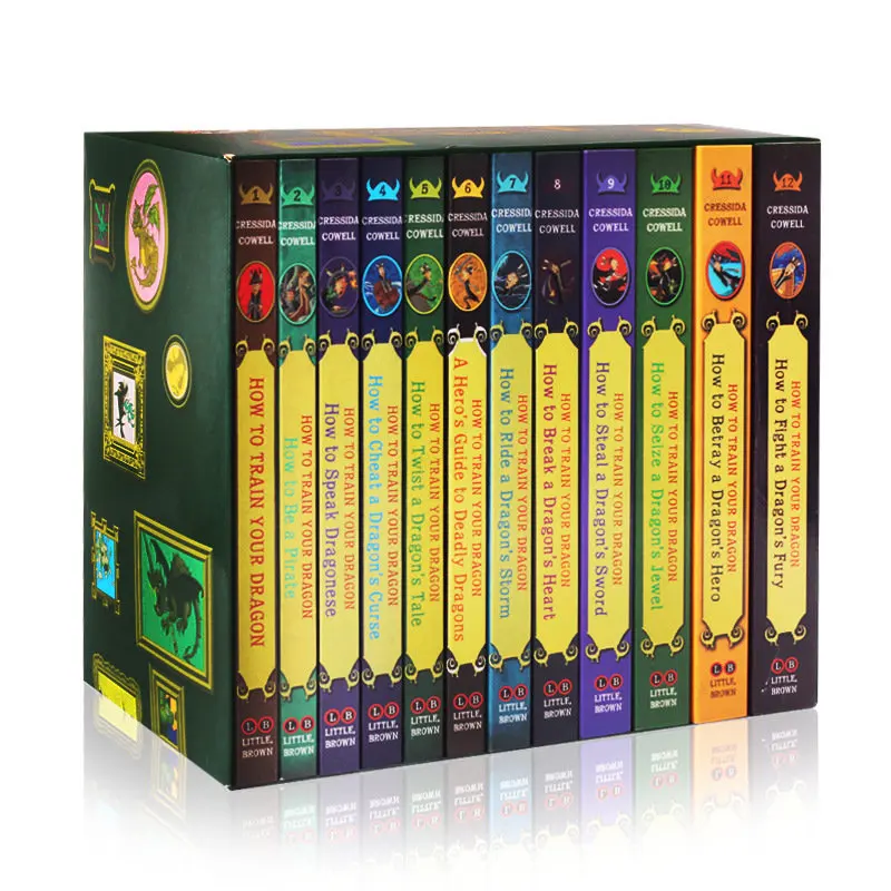 

How To Train Your Dragon Complete Series 12 Volume Set Books