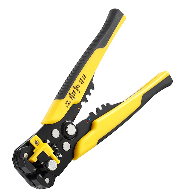 

Wire Stripper Adjustable Automatic Cable Cutter Crimper Electrician Multifunctional Stripping Crimping Pliers Terminal Hand Tool