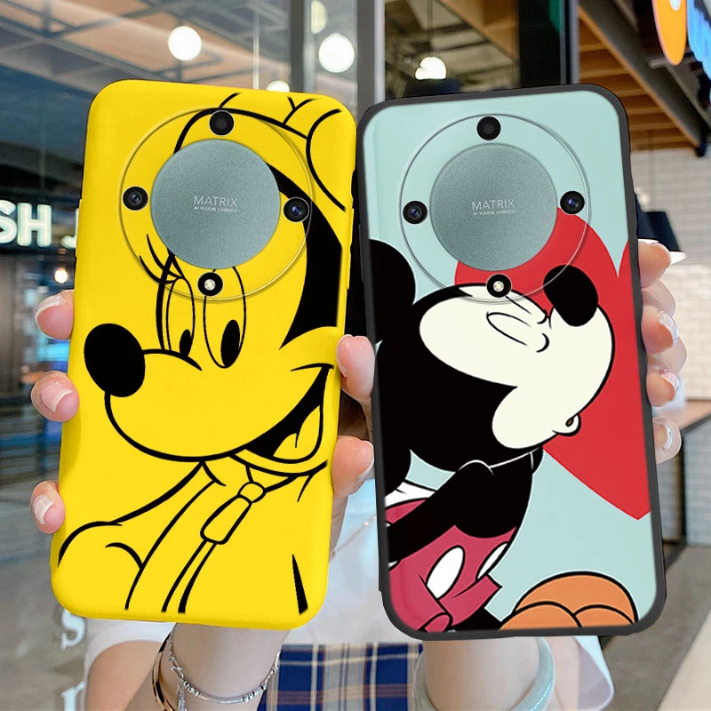 Чехол для телефона Honor X9a Magic 5 Lite X8a X7a X6a X8 X6 70 X40 X7b 90 Smart 50 Plus Play 8T 5G с рисунком Микки и