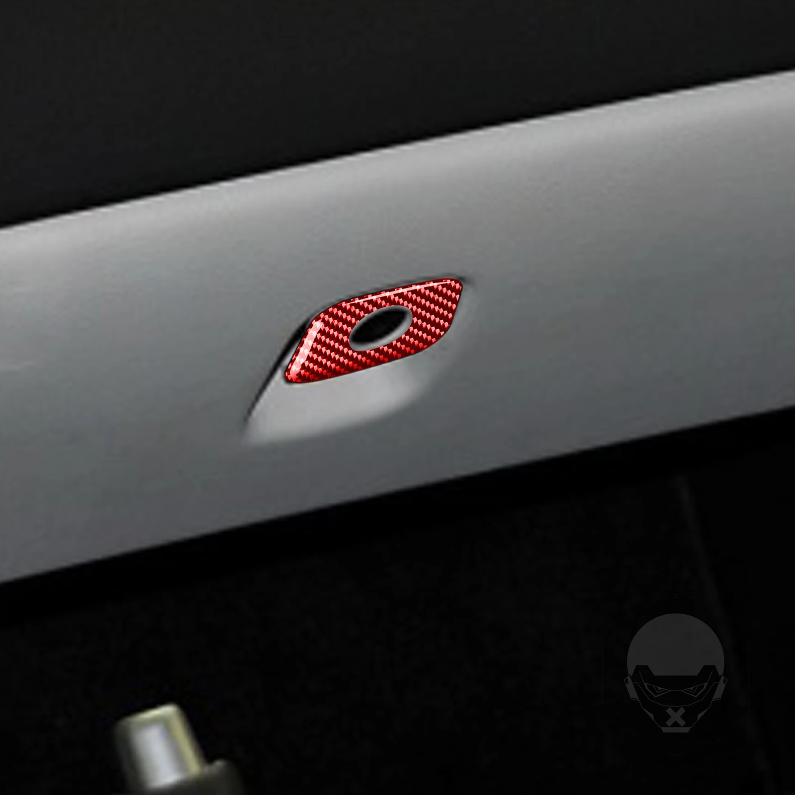 Для Chevrolet Corvette C6 2005-2007 коробка для перчаток из углеродного волокна Коробка