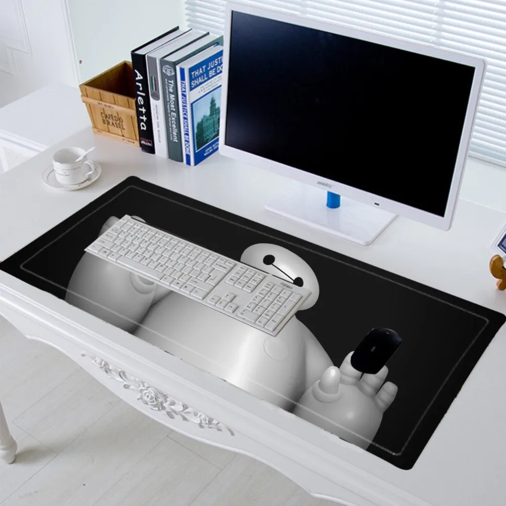 Big Hero 6 Mousepad Mouse Pad Laptop Gaming Accessories Large Desk Mat Computer Gamer Keyboard Rug Carpet
