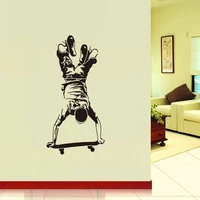 personalized creative sports wall stickers bedroom study living room office carved wall stickers wholesale