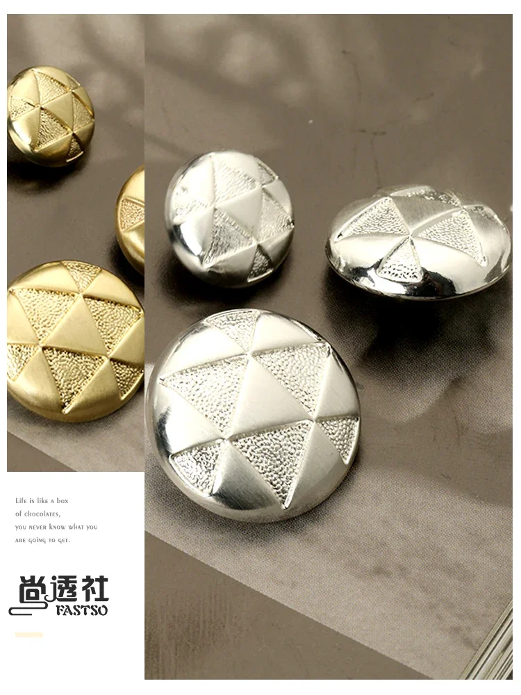 6 шт. металлические пуговицы для одежды 15-23 мм