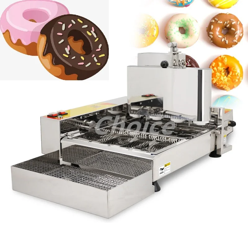 Automatic Production Doughnut Maker Hot Snack Auto Electric Doughnut Donut Maker Donut Fryer Krapfen Machine Snack Machine