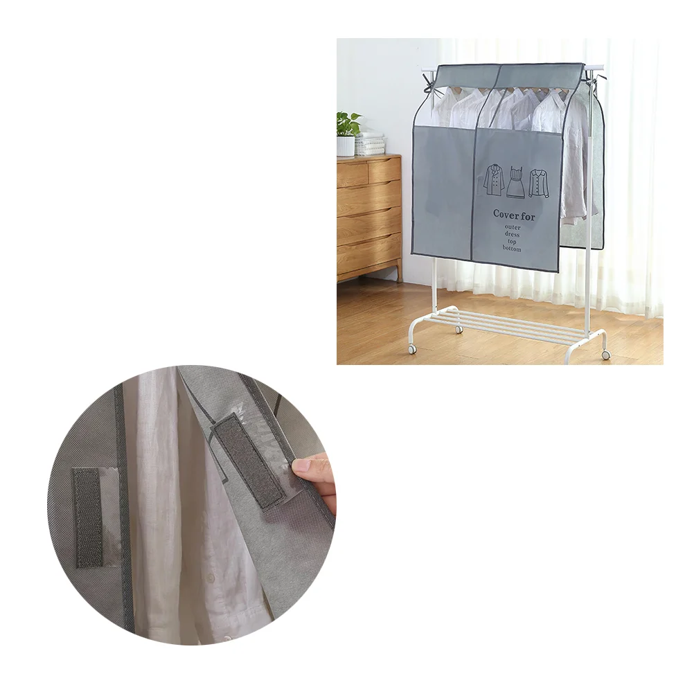 Защитный чехол для одежды сумки хранения в шкафу водонепроницаемая подвесная
