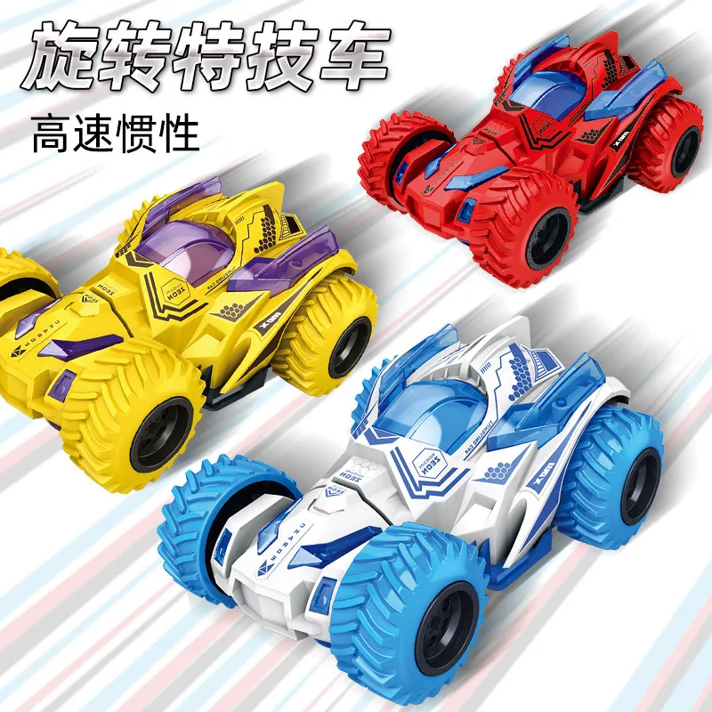 

Kids racing car toy Double-side Inertial Car Stunt Flip pull back Car Indoor Outdoor Climbing Car Anti-fall Off-road Vehicle