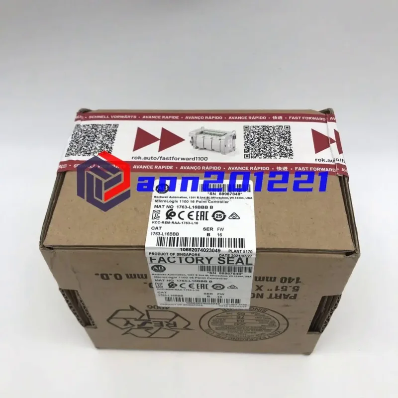 1 шт. 1763-L16BBB 1763L16BBB SER B микрологикс 1100 16 точек новая Ускоренная доставка