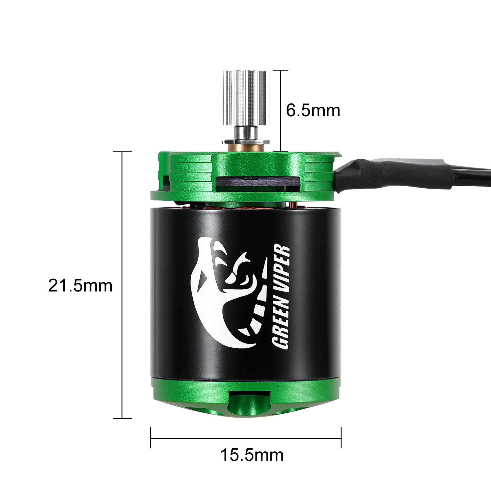 Фото Бесщеточный двигатель INJORA Green Viper 1621 4300KV для 1/30 Axial SCX30 №2