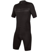 2022 summer mens cycling short sleeve jersey redux istinto skinsuit roadsuite body black