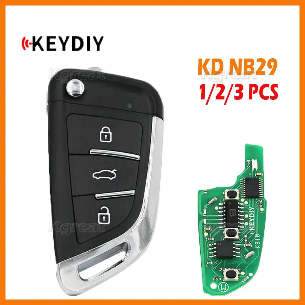 

KEYDIY KD NB29 Универсальный Автомобильный Ключ С Дистанционным Управлением И 3 Кнопками