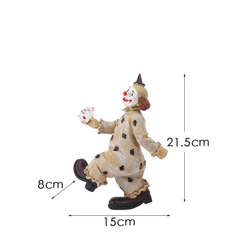 

Статуэтка клоуна из смолы