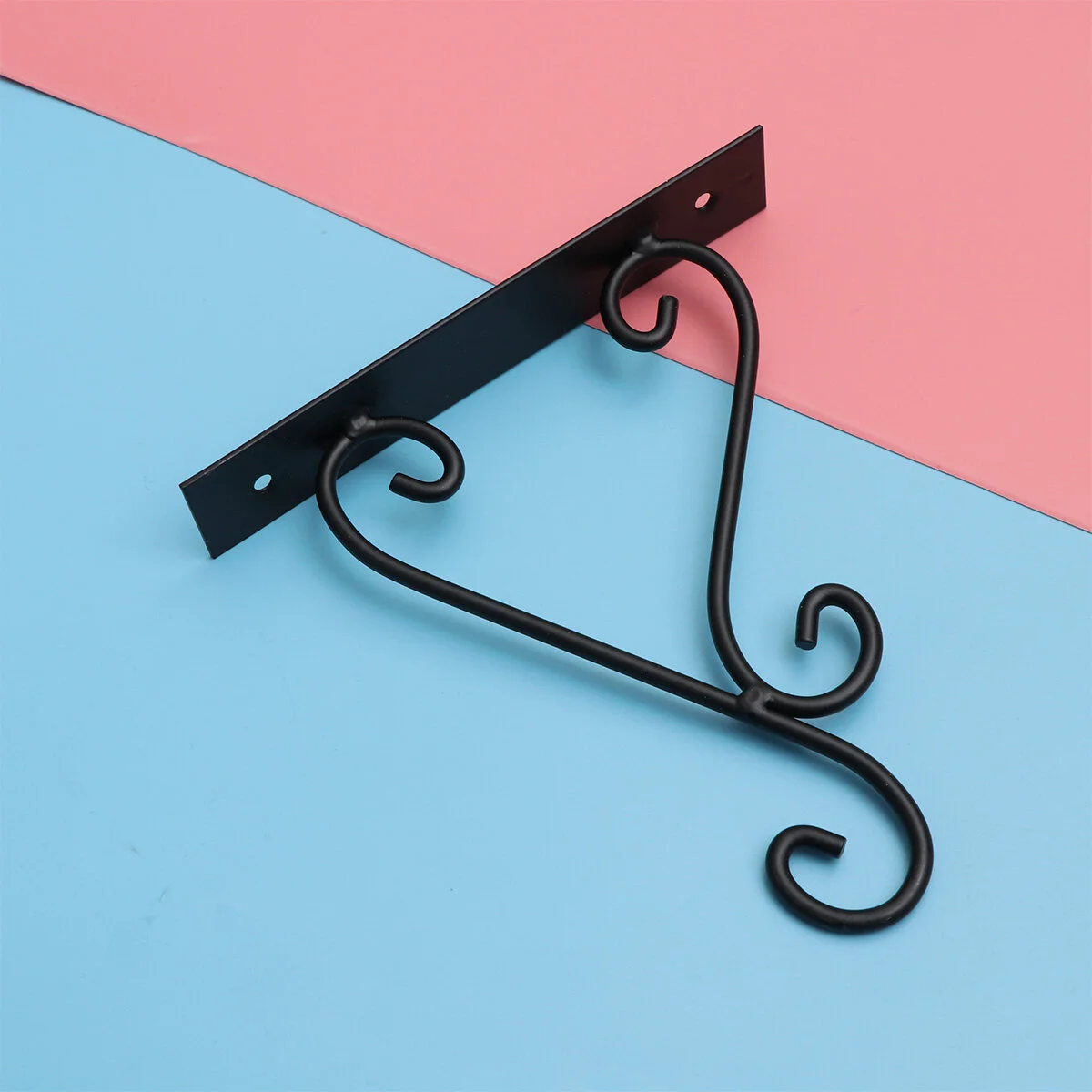 

Hanging Hook Wall Mount Clothing Rack Basket Iron Roller Light Candlestick