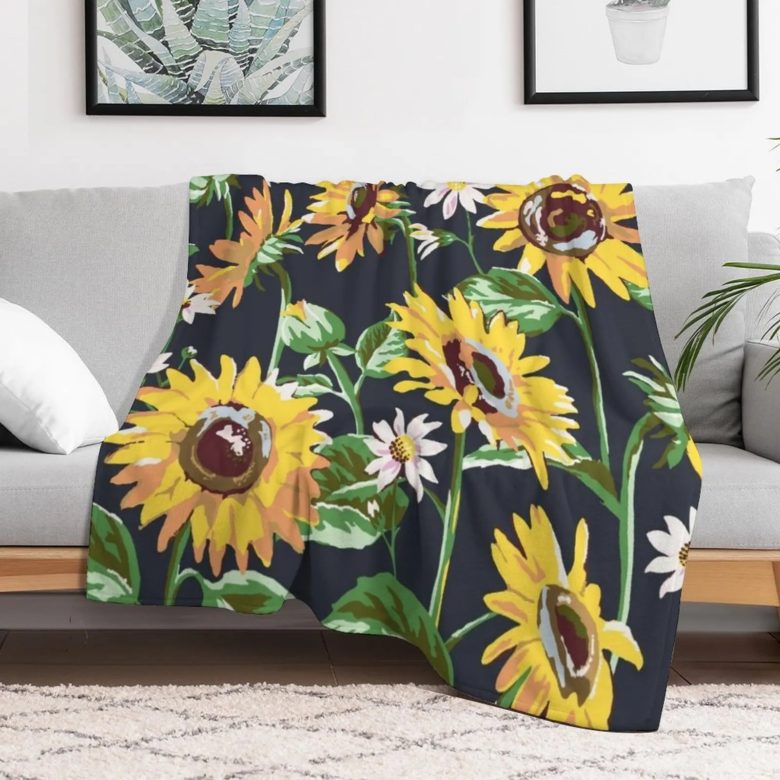 Одеяло в виде подсолнуха Vera Bradley роскошное декоративное постельное белье для