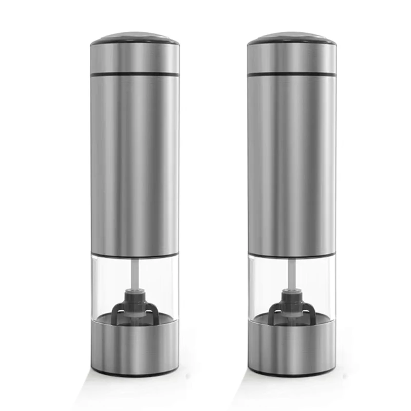 

Electric Automatic Salt And Pepper Grinder Set ,Gravity Spice Mill Adjustable Spices Grinder Kitchen Tools