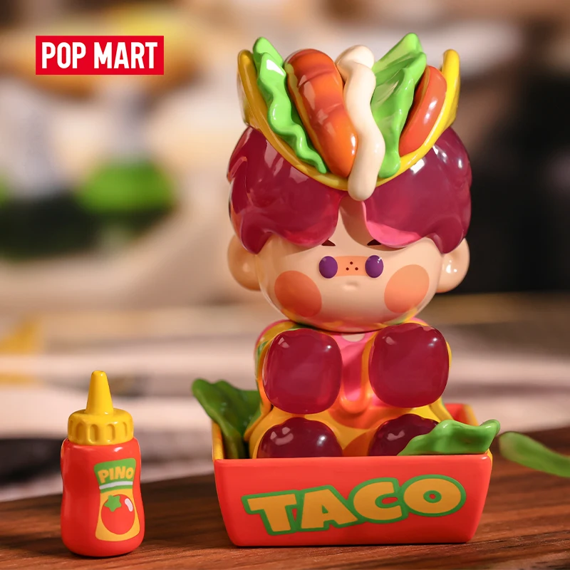 

POP MART Pino желе вкусный мир серии реальная игрушка кукла милая Аниме Фигурка день рождения kawaii Рождественский подарок popmart