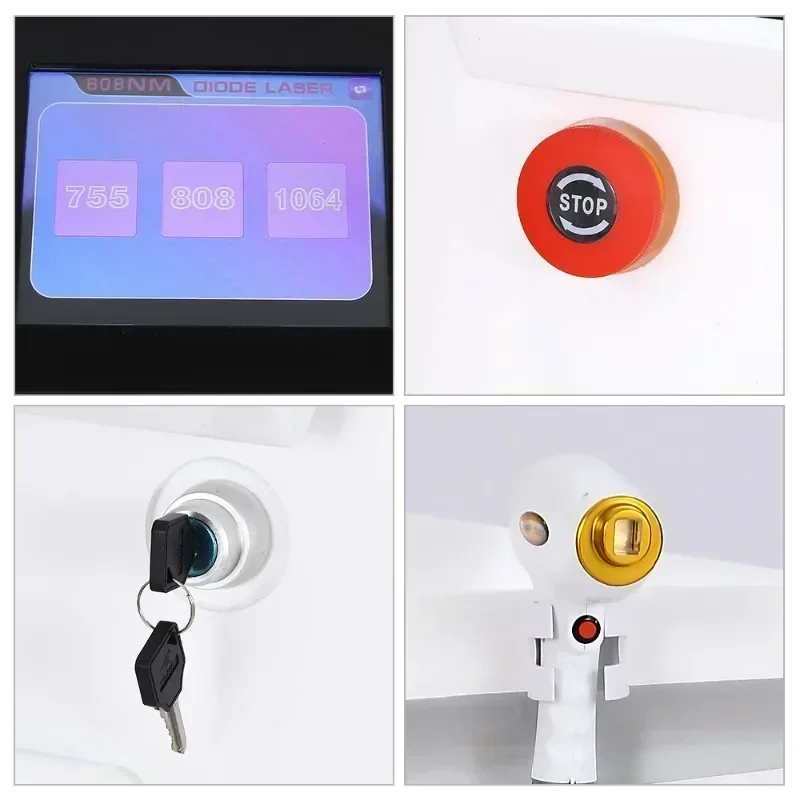 Диодный лазер для удаления волос профессиональная машина новое обновление 3000 Вт