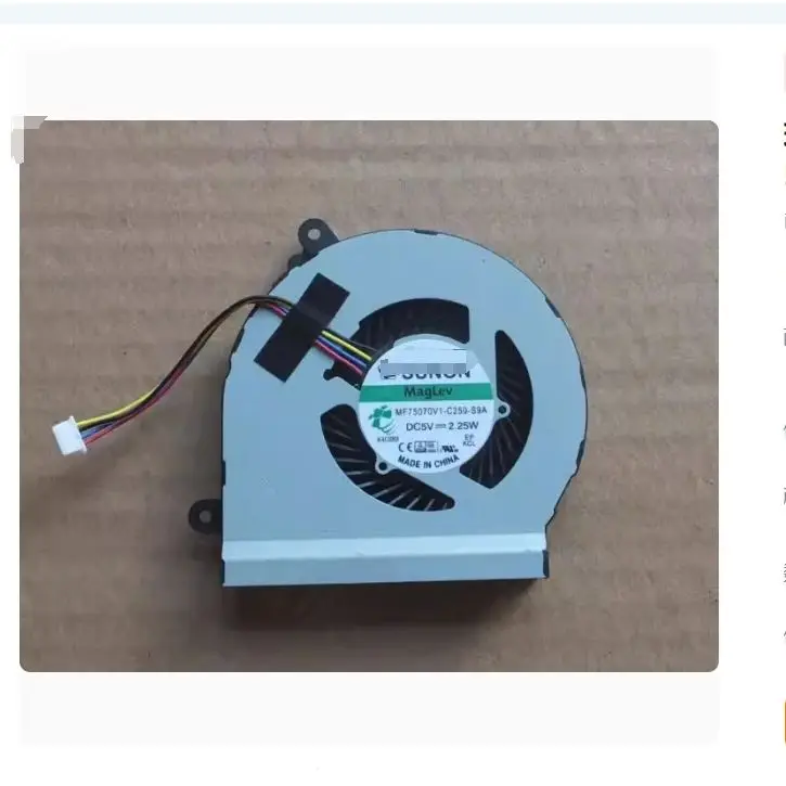 Новый оригинальный вентилятор охлаждения процессора ноутбука для Asus VivoPC vm62n vc62b