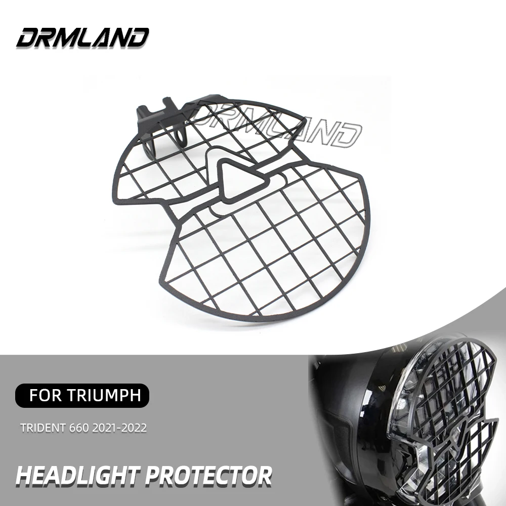 

For Triumph Trident 660 TRIDENT660 2021 2022 Front Headlight Grille Guard Cover Protector NEW Motorcycle Accessories Head Light