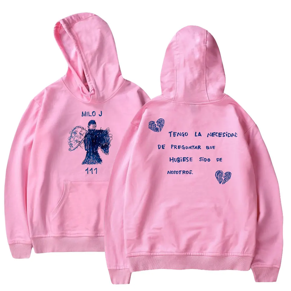 Толстовка с капюшоном Milo J Singer 111 унисекс уличная одежда длинными рукавами