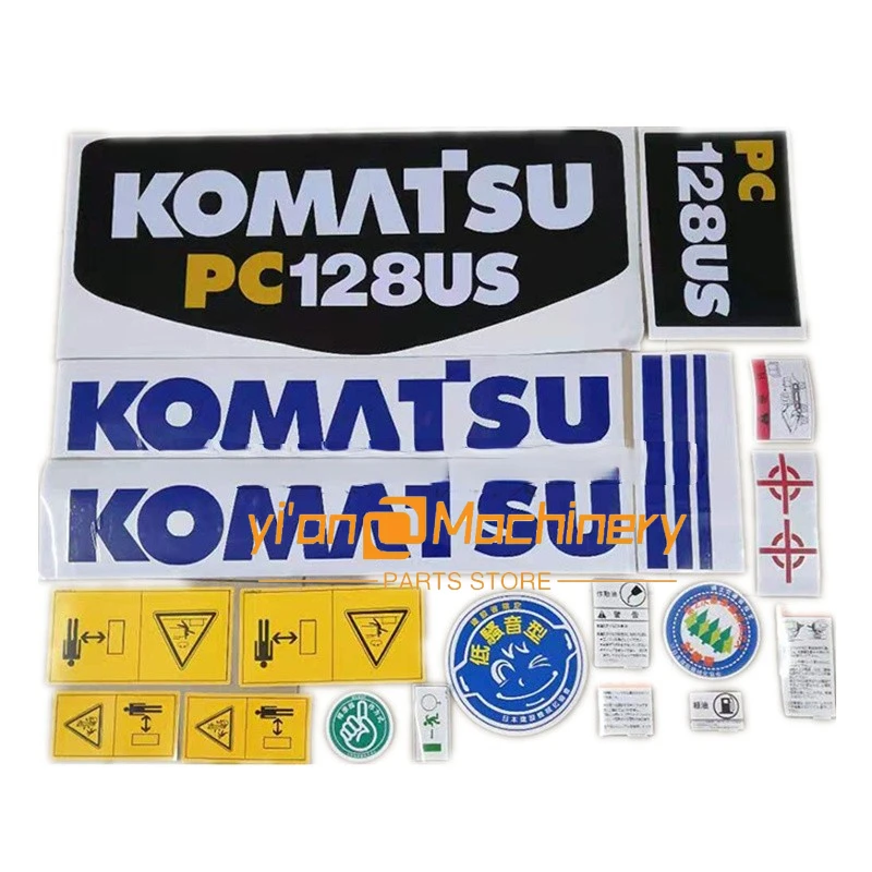 Автомобильная наклейка для Komatsu Pc30/50/55/75/128/228/338 Mr Us Uu переводная картинка