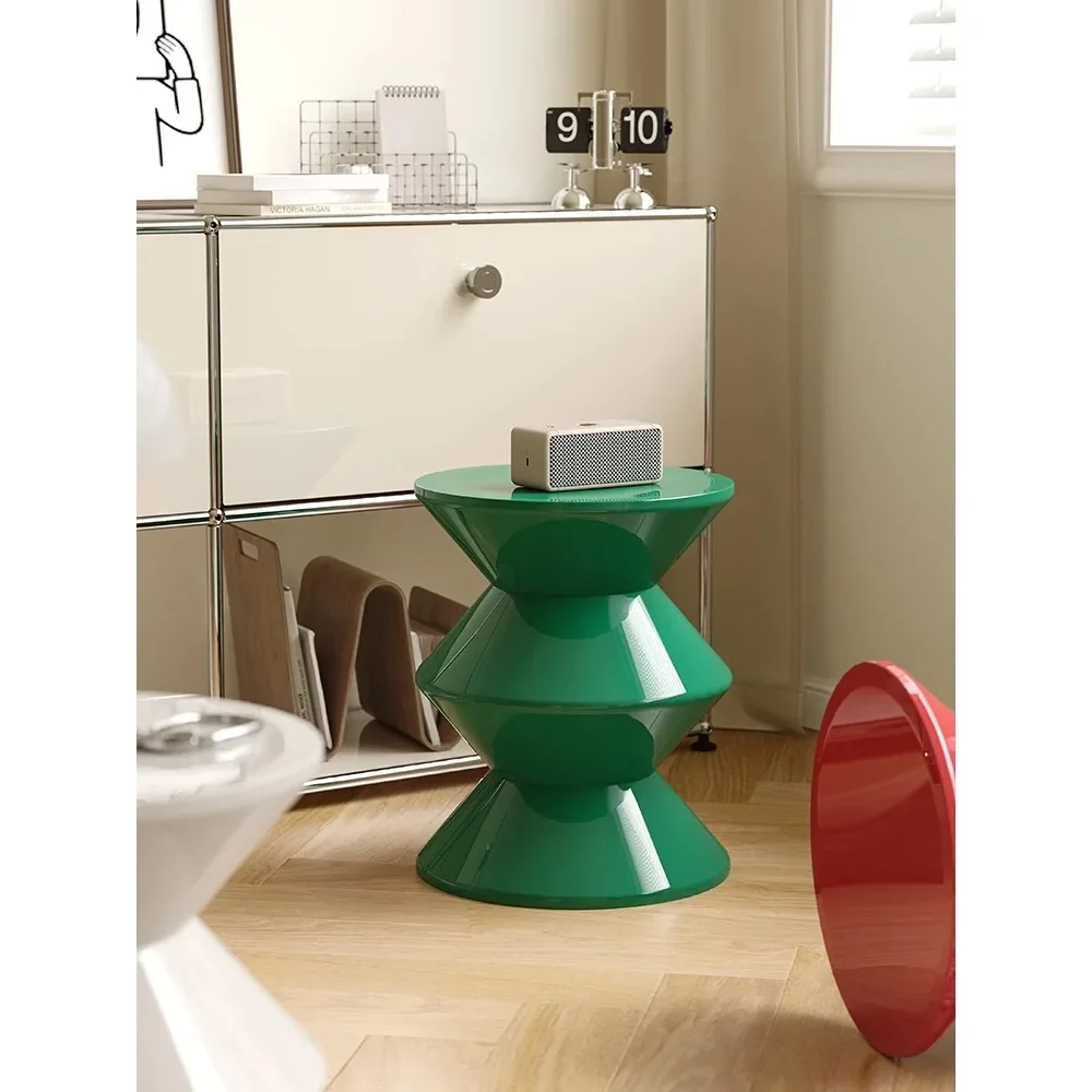 Круглый журнальный столик пластиковая Скандинавская мебель для дома гостиной