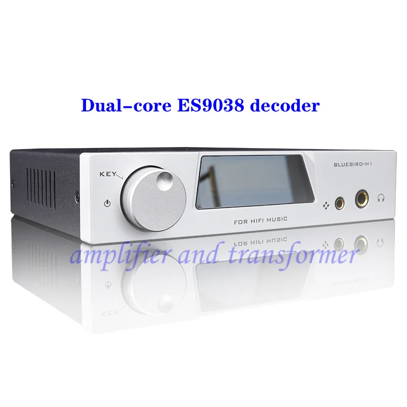 

Dual Core ES9038 Decoder M1，Bluetooth 5.1 With USB Sound Card LDAC Linear Power Supply HIFI Equipment DSD512