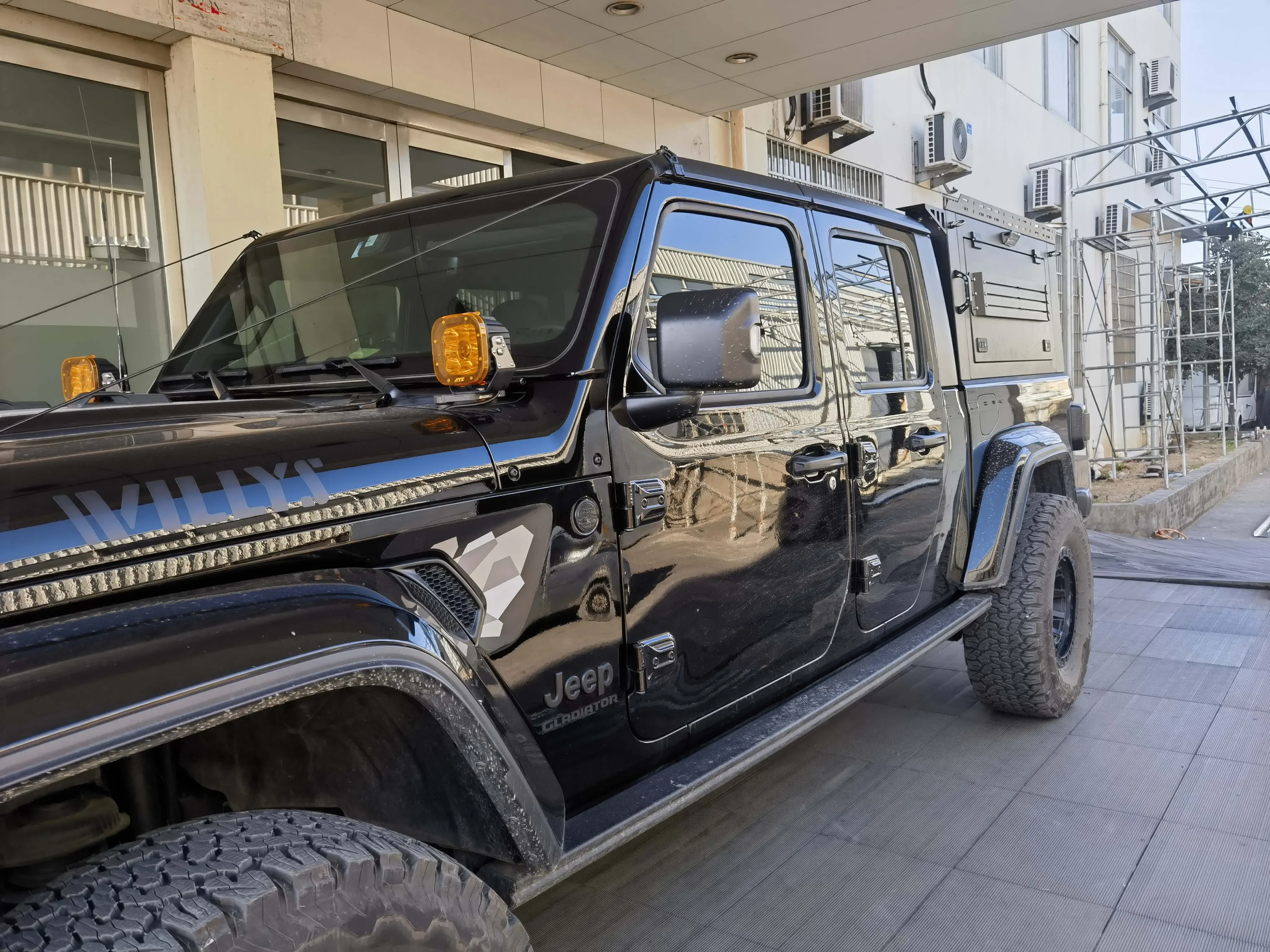 4x4 Чехол на кровать пикапа с высоким балдахином для Jeep Gladiator