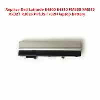 suitable for dell laptop latitude e4300 e4310 fm338 fm332 xx327 r3026 pp13s f732h battery 4400mah 10 8v11 1v li ion battery