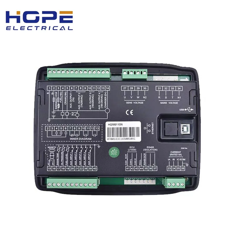 Оригинальный модуль двигателя SmartGen Zongzhi HGM6110N HGM6120U HGM6110U дизельный генератор