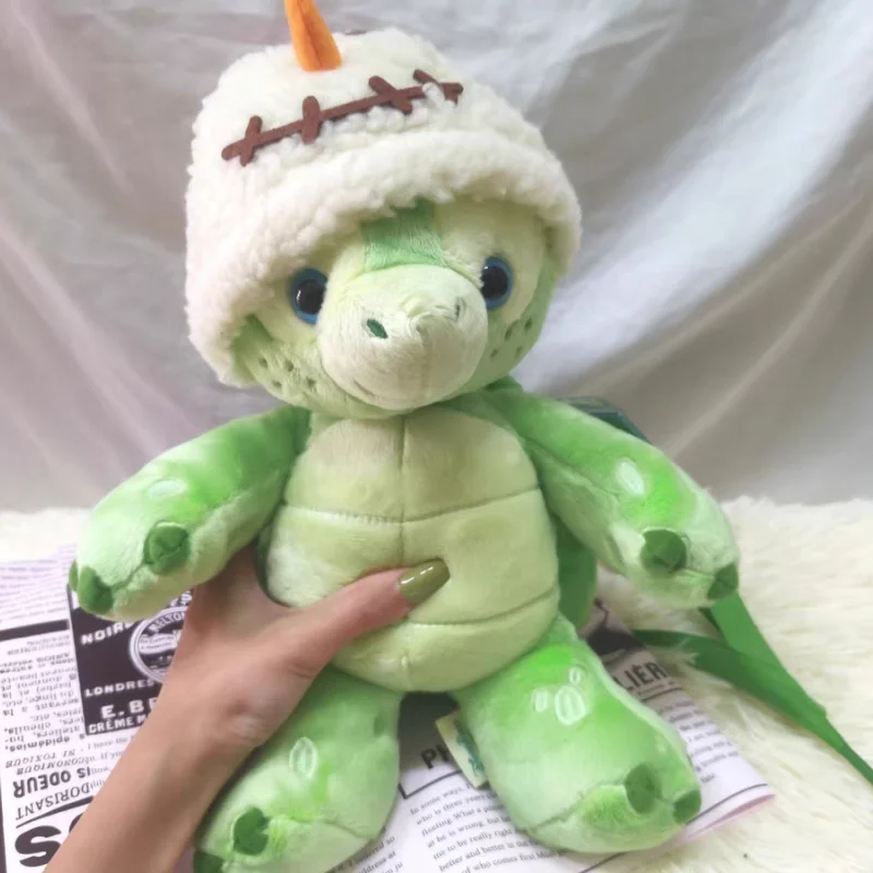 

40cm Disney Olu Mel Plush Doll Duffy And Friends Kawaii Cute Sea Stuffed Plushie With Hat Gifts Soft Pillow Girls Toys Gift