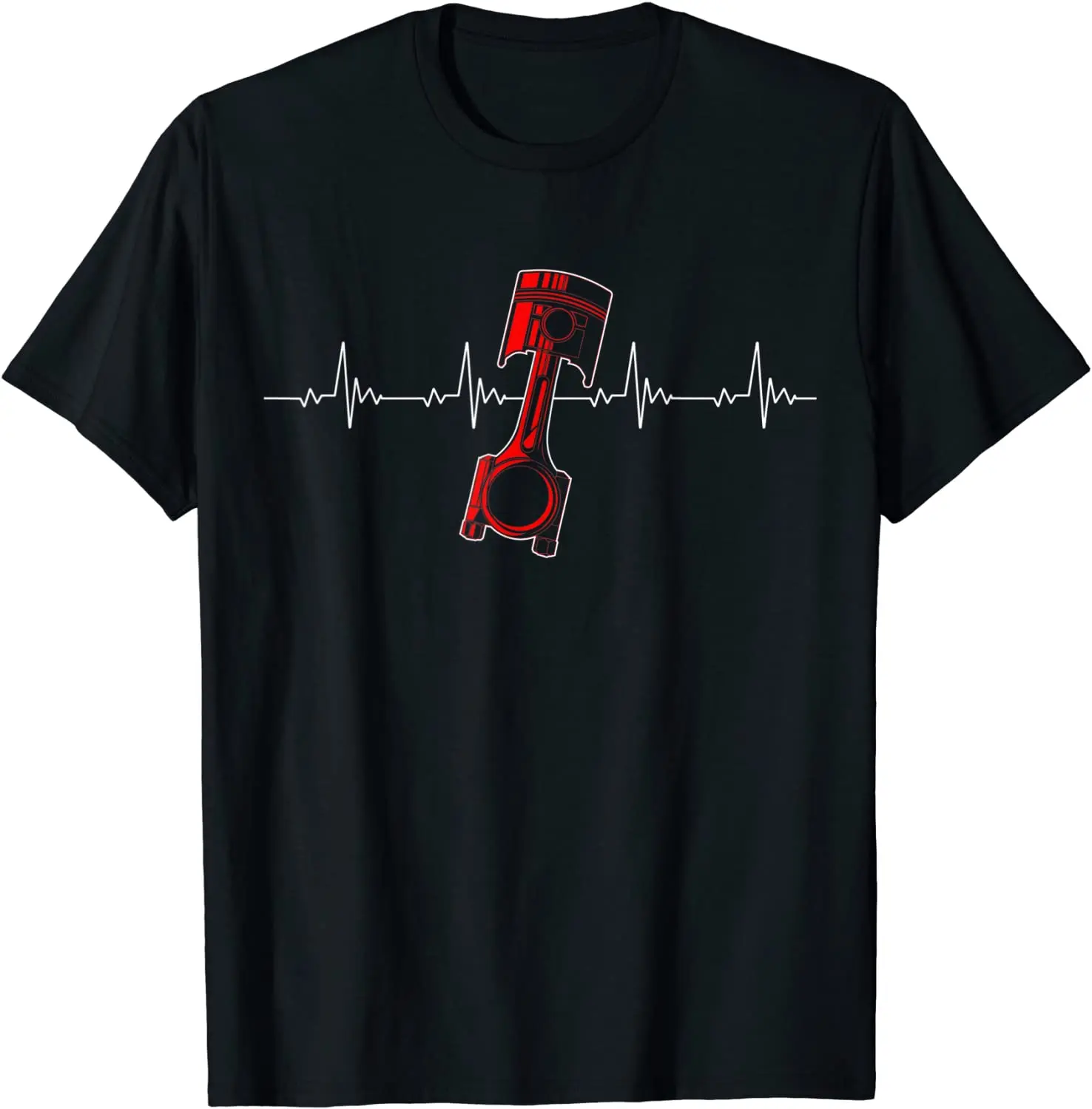 

Механический поршень сердцебиение автомобиль механик подарок для фрикциона футболка с рисунком «гонщик» пользовательские футболки хлопок мужские топы футболки пользовательский дизайнер
