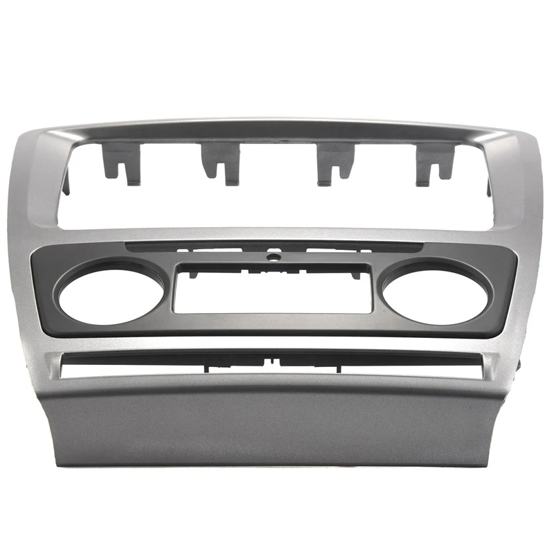 

3X 2 Din Radio Fascia For Skoda Octavia Audio Stereo Panel Mounting Installation Dash Kit Trim Frame Adapter