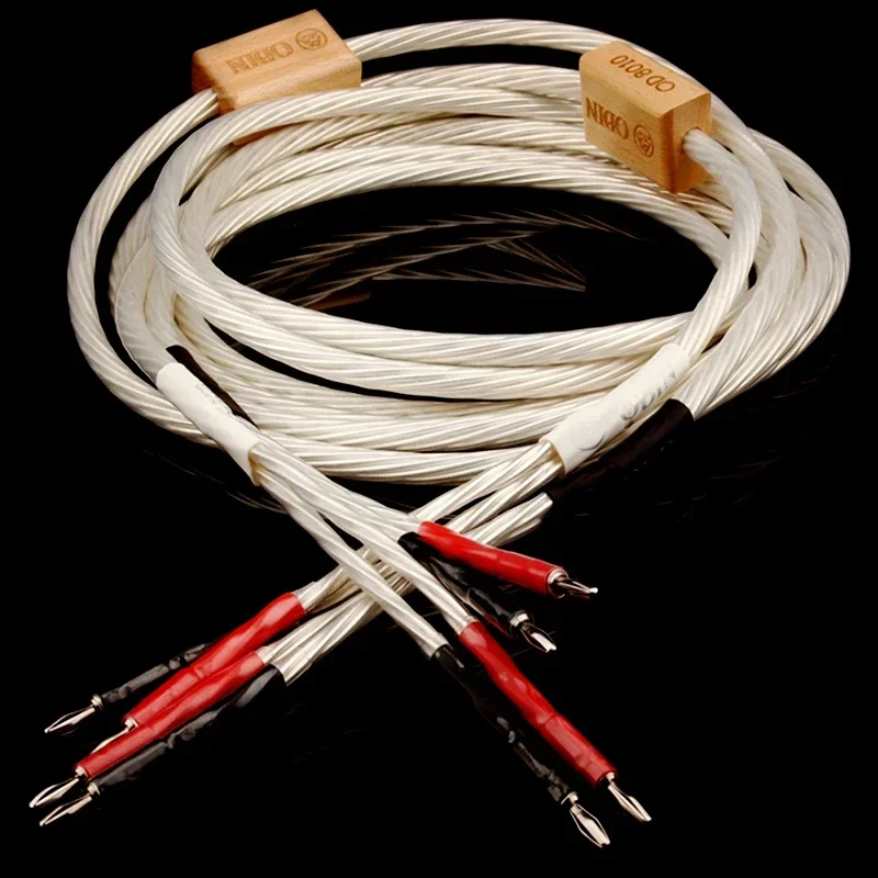 Акустический кабель Odin серебряный штекер типа банан OCC посеребренный Hi-Fi