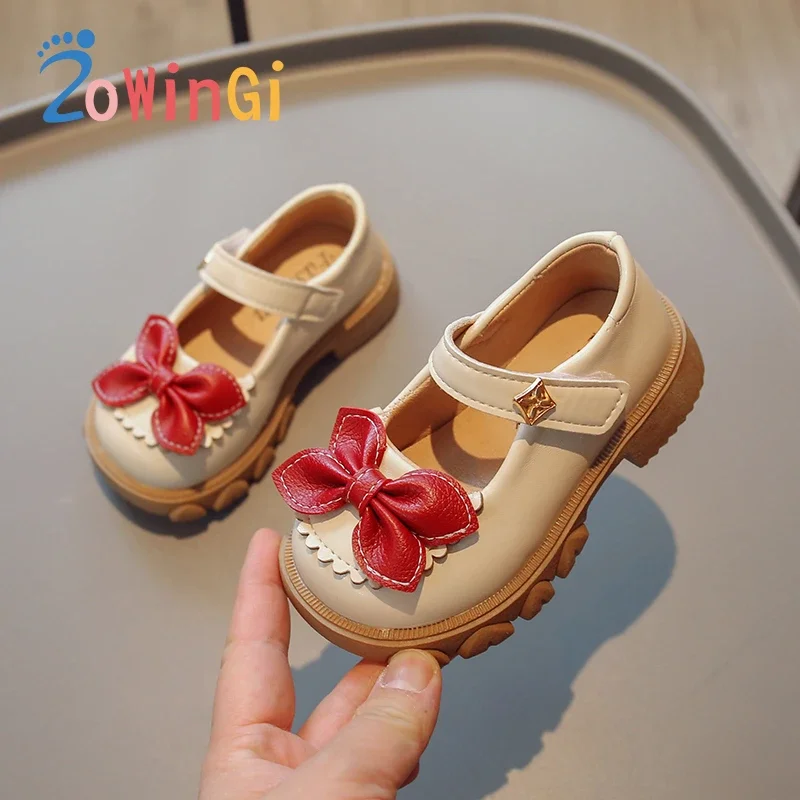 

Туфли Мэри Джейн, винтажная повседневная обувь для девочек, с бантом, Свадебные вечерние туфли, нескользящая обувь, размеры 21-30