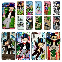maiyaca cartoon dollar monopoly phone case for huawei honor 10 i 8x c 5a 20 9 10 30 lite pro voew 10 20 v30
