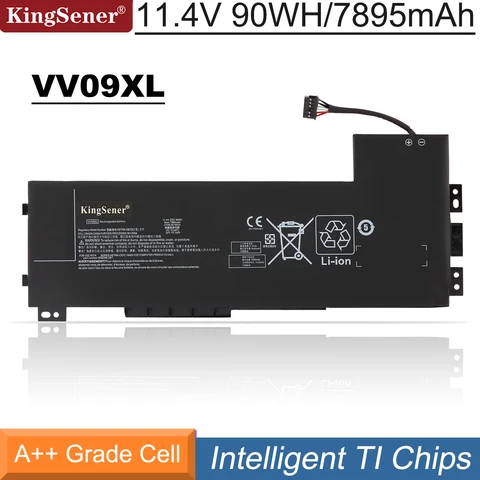 Аккумулятор KingSener VV09XL для ноутбука HP ZBook 15 G3 G4 Series HSTN-DB7D 808398-2C2C2 808452-005 11,4 в 90 Втч