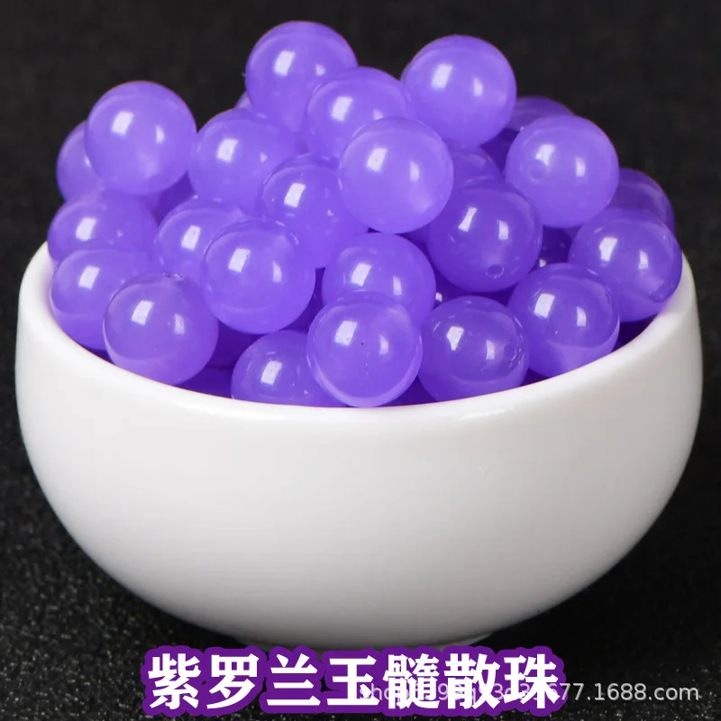 

Lavender Jade Round Loose Beads For Jewelry Making Diy Bracelet Necklace Islamic Tasbih Muslim Rosary Jade Stone Bead Accessorie