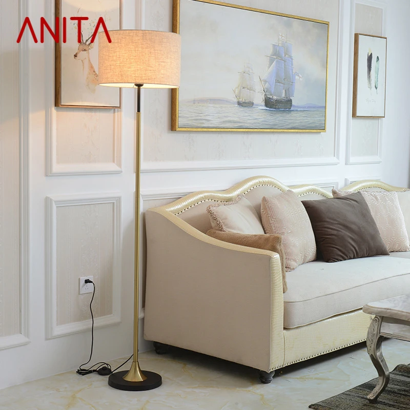 

ANITA Modern Floor Lamp Minimalist Family Living Room Bedroom Nordic LED Decorative Standing Light