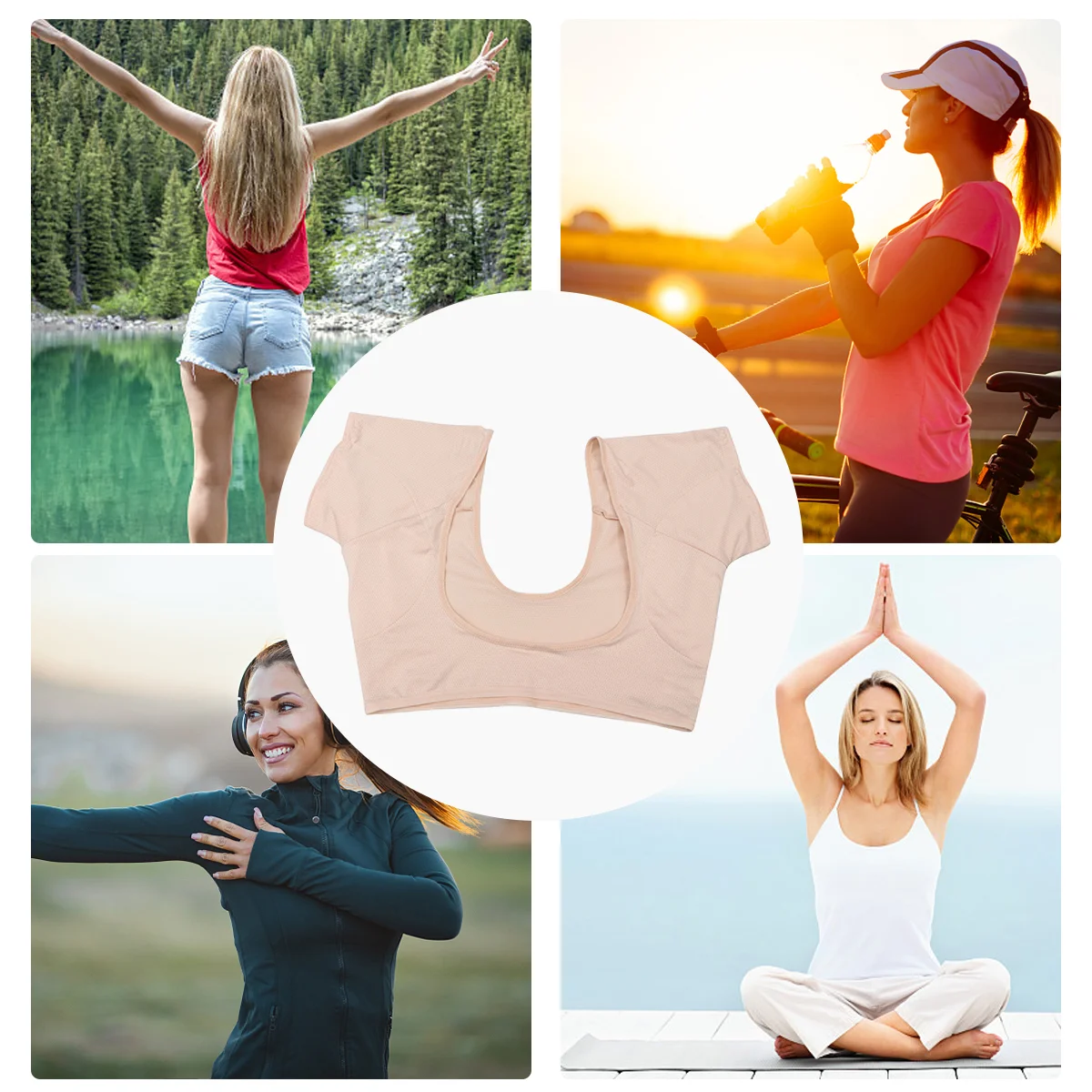 Жилет для подмышек с защитой от пота женское удобное нижнее белье девочек