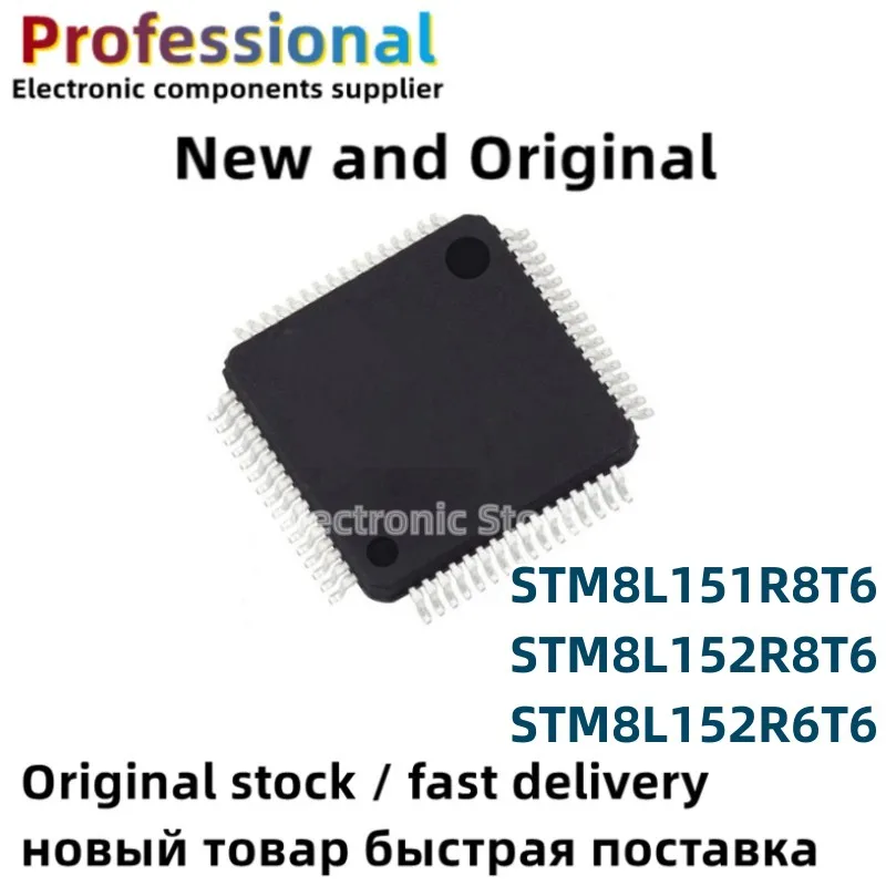 

Новые и оригинальные фотообои, 5 шт., STM8L151R8T6 STM8L152R8T6 STM8L152R6T6