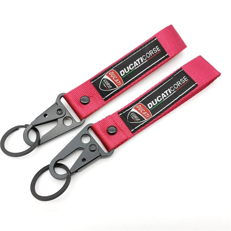 

Хит продаж, высококачественные подарки для Ducati 796, 795, 821, Monster 696, 400, racing 796, 795, аксессуары для ключей на мотоцикл, брелок с вышивкой